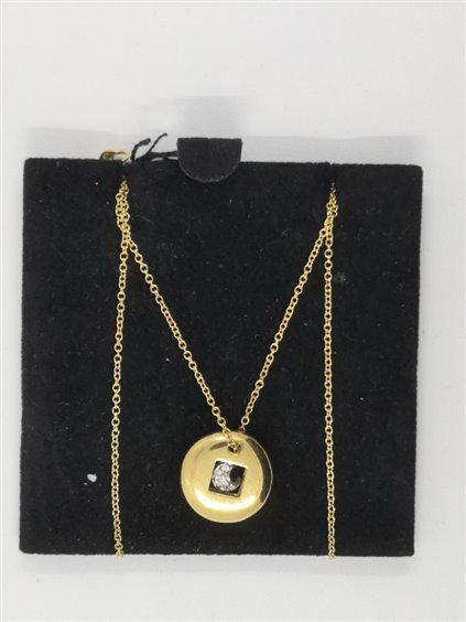 Halskette Pasquale Bruni Dame in Gelbgold Diamante 7465G822936 - 7465G822936